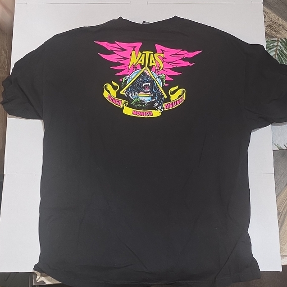 Santa Cruz Skateboards Other - Black Santa Monica Airlines Natas Kaupas Santa Cruz XL Shirt